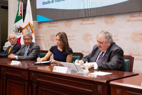PJEdomex y Fundación Carlos Slim firman convenio para mejorar vidas